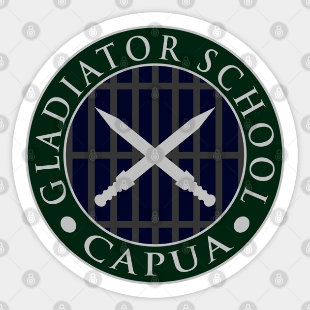 Capua Gladiator School Sticker by Lyvershop